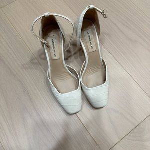 Antonio Melani white heels